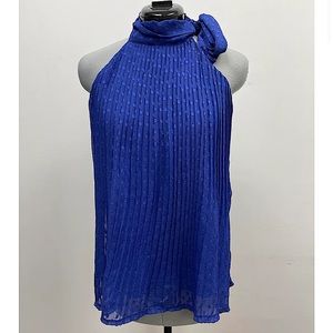 BRODY MILES Accordion Pleated Blouse